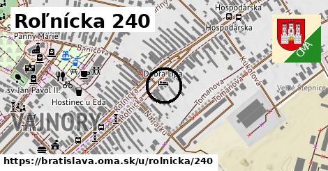 Roľnícka 240, Bratislava