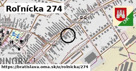 Roľnícka 274, Bratislava