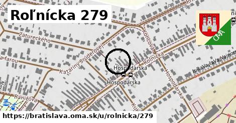 Roľnícka 279, Bratislava