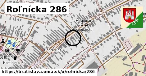 Roľnícka 286, Bratislava
