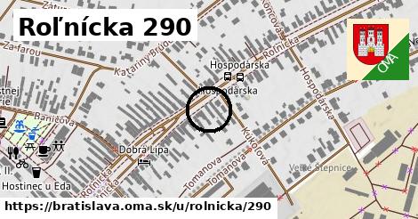 Roľnícka 290, Bratislava