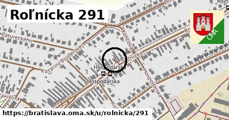 Roľnícka 291, Bratislava