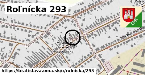 Roľnícka 293, Bratislava