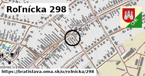 Roľnícka 298, Bratislava