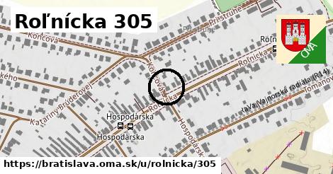 Roľnícka 305, Bratislava