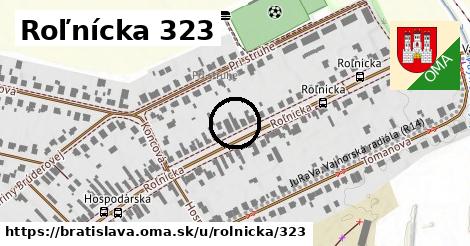 Roľnícka 323, Bratislava