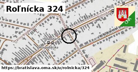 Roľnícka 324, Bratislava