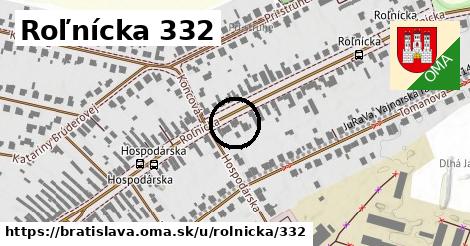 Roľnícka 332, Bratislava