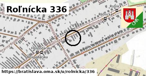 Roľnícka 336, Bratislava