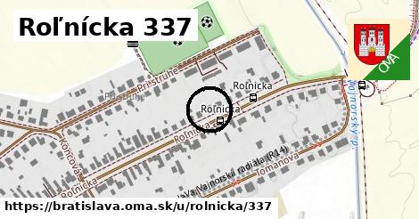 Roľnícka 337, Bratislava