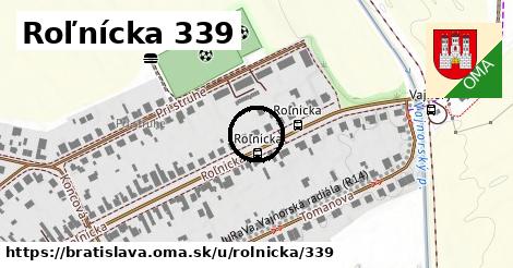 Roľnícka 339, Bratislava