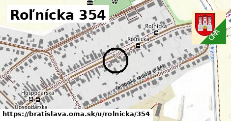 Roľnícka 354, Bratislava