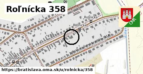 Roľnícka 358, Bratislava