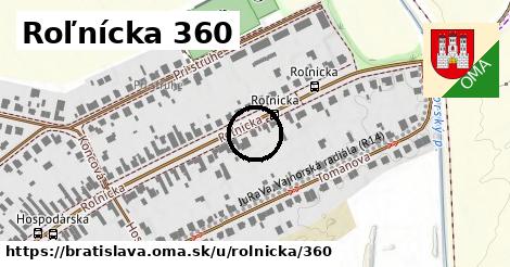 Roľnícka 360, Bratislava