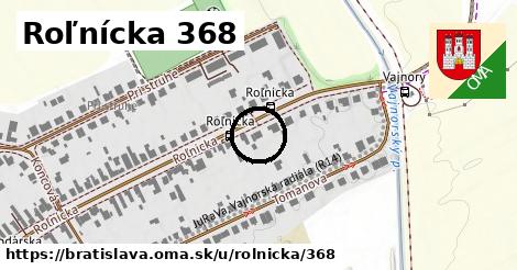 Roľnícka 368, Bratislava