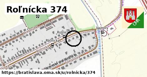 Roľnícka 374, Bratislava