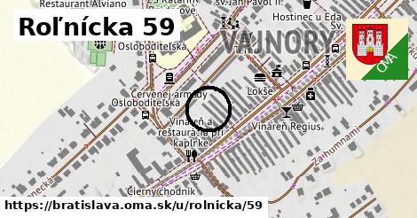 Roľnícka 59, Bratislava