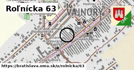 Roľnícka 63, Bratislava