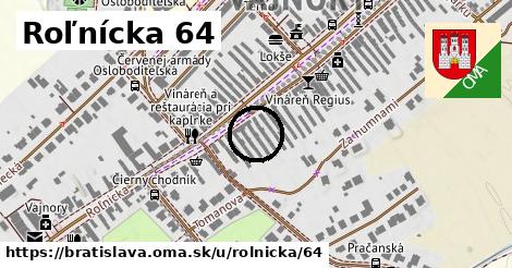 Roľnícka 64, Bratislava