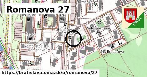 Romanova 27, Bratislava