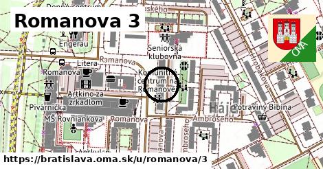 Romanova 3, Bratislava