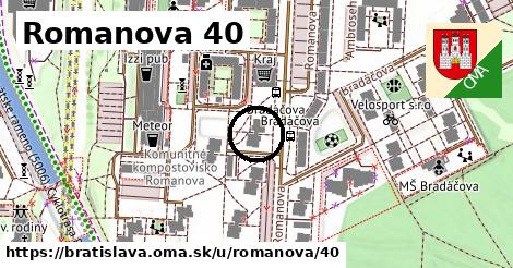 Romanova 40, Bratislava