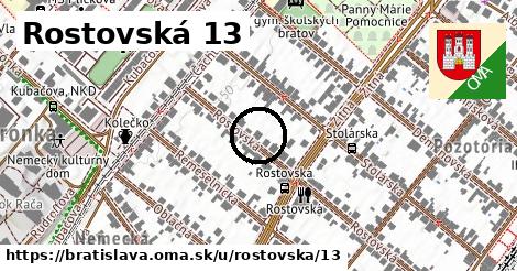 Rostovská 13, Bratislava