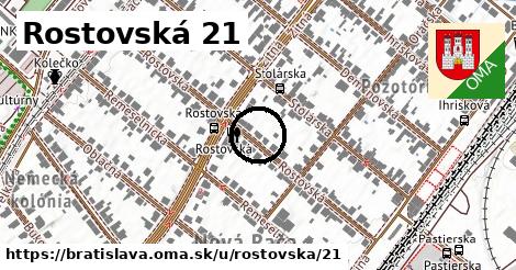 Rostovská 21, Bratislava