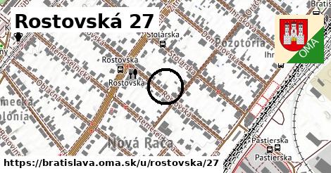 Rostovská 27, Bratislava