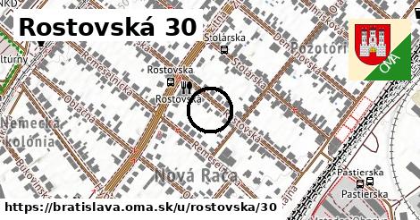 Rostovská 30, Bratislava