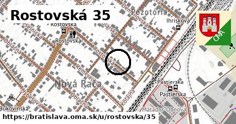 Rostovská 35, Bratislava