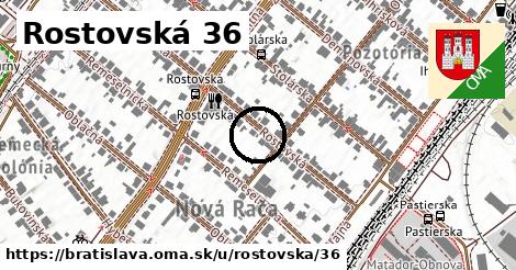 Rostovská 36, Bratislava