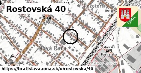 Rostovská 40, Bratislava