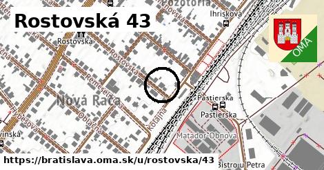 Rostovská 43, Bratislava
