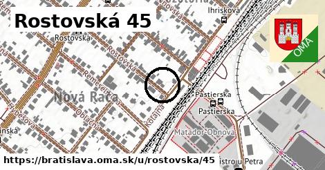 Rostovská 45, Bratislava