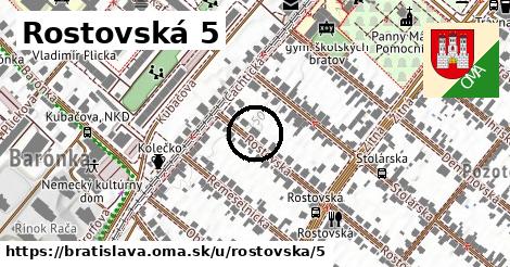 Rostovská 5, Bratislava