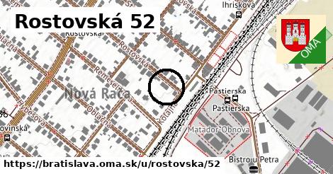 Rostovská 52, Bratislava