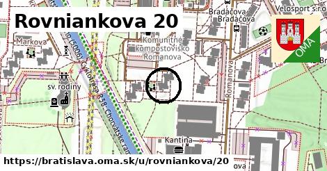 Rovniankova 20, Bratislava