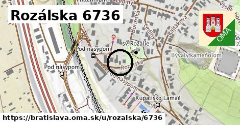Rozálska 6736, Bratislava