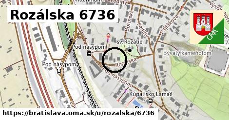 Rozálska 6736, Bratislava