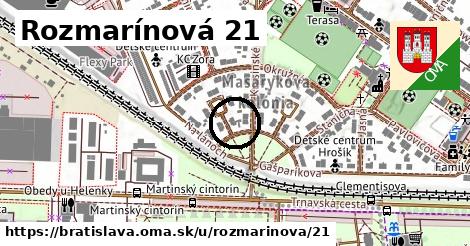 Rozmarínová 21, Bratislava