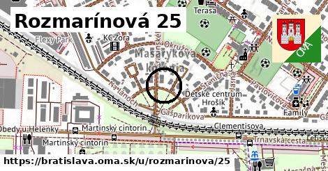 Rozmarínová 25, Bratislava