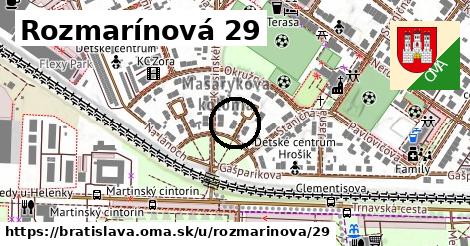 Rozmarínová 29, Bratislava