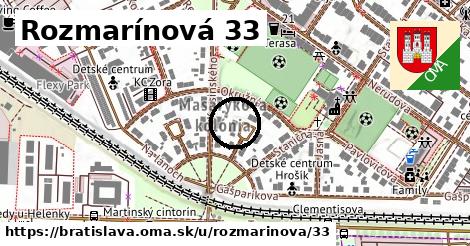 Rozmarínová 33, Bratislava