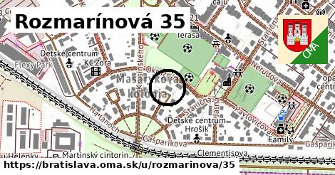 Rozmarínová 35, Bratislava