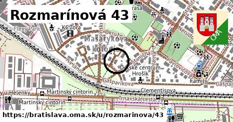 Rozmarínová 43, Bratislava