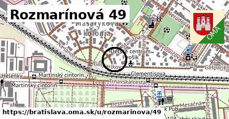 Rozmarínová 49, Bratislava