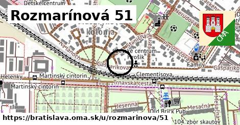 Rozmarínová 51, Bratislava