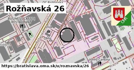 Rožňavská 26, Bratislava