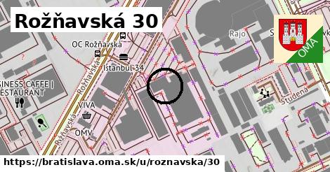Rožňavská 30, Bratislava